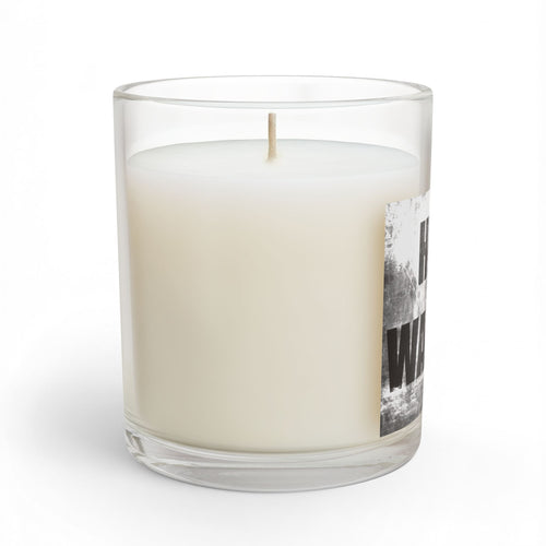 Help Wanted Glass Candle | 11oz distressed sign candle